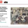 Grafika promująca wykład prof. Anny Gawareckiej pt. 