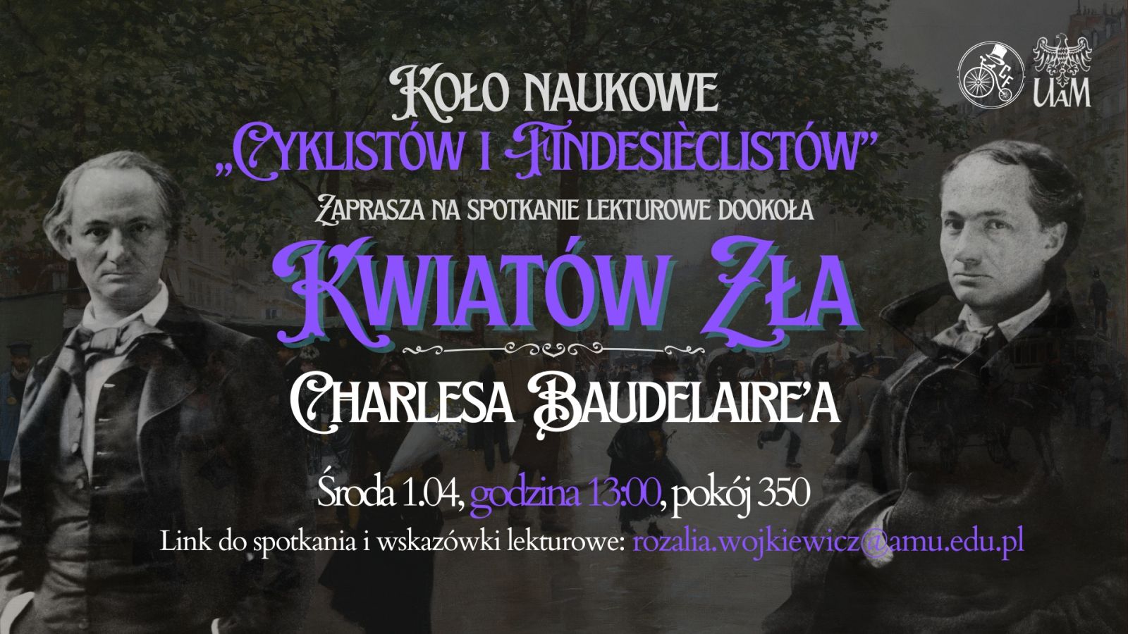 Wszystkie informacje z plakatu znajdują się w treści komunikatu
