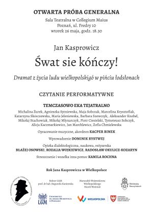 Wszystkie informacje z plakatu znajdują się w treści komunikatu.