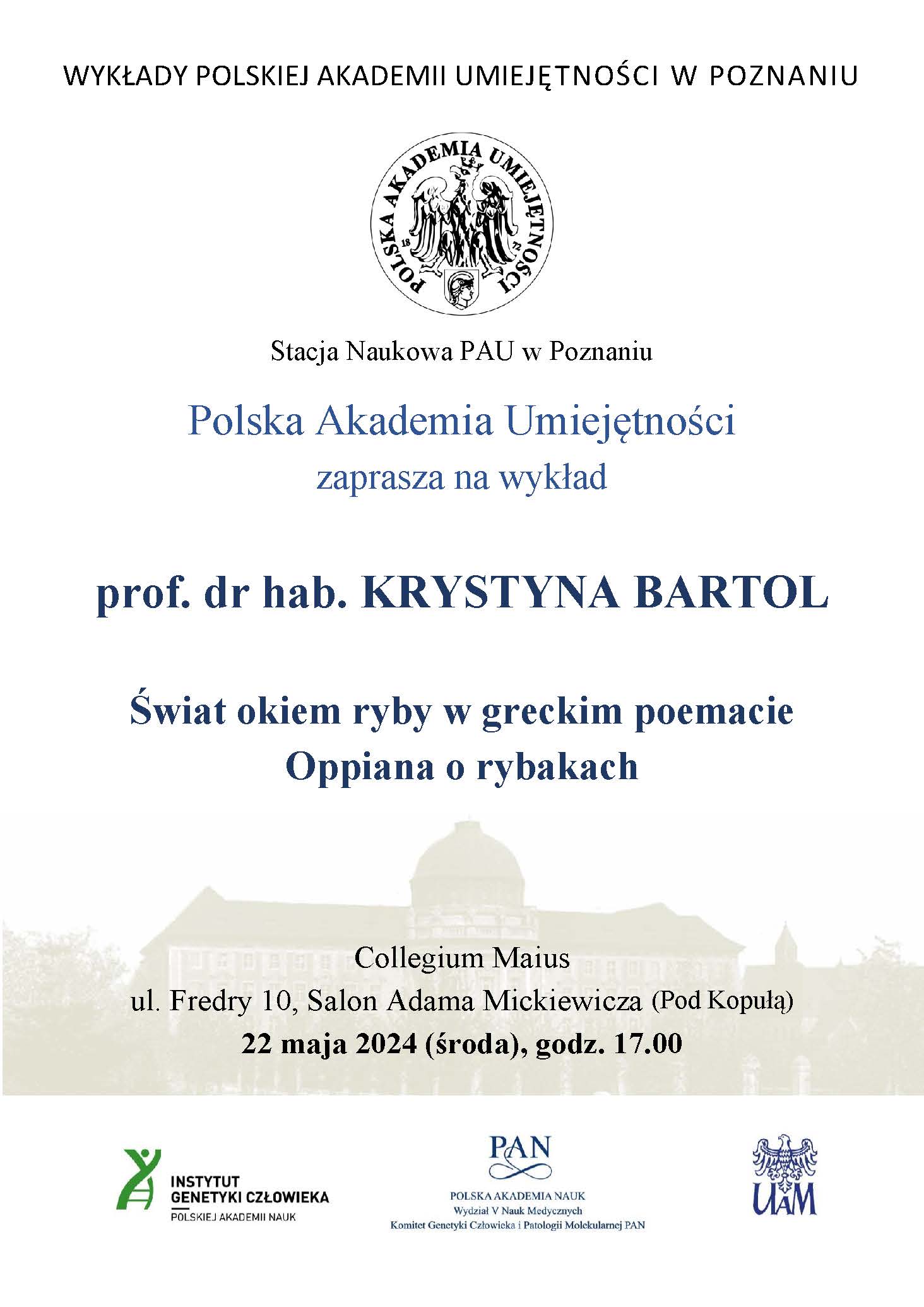 Wszystkie informacje z plakatu znajdują się w treści komunikatu.