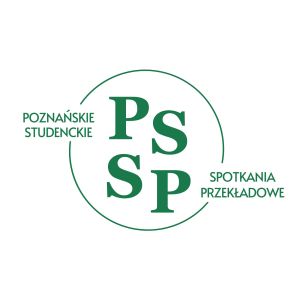Logotyp Poznańskich Studenckich Spotkań Przekładowych.