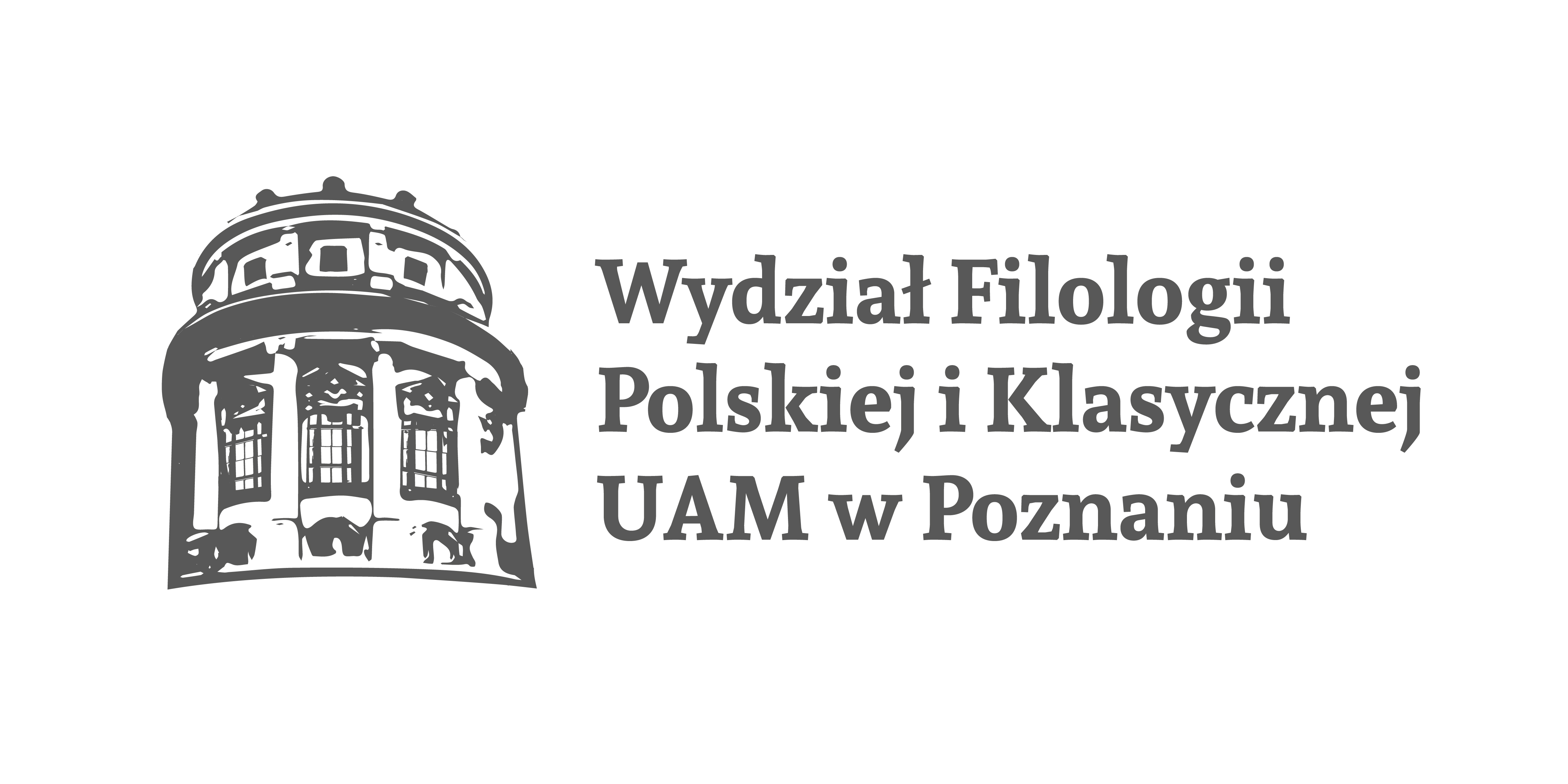 Logo Logotyp WFPiK z rysunkiem kopuły Collegium Maius