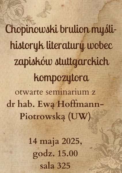 Wszystkie informacje z plakatu znajdują się w treści komunikatu.