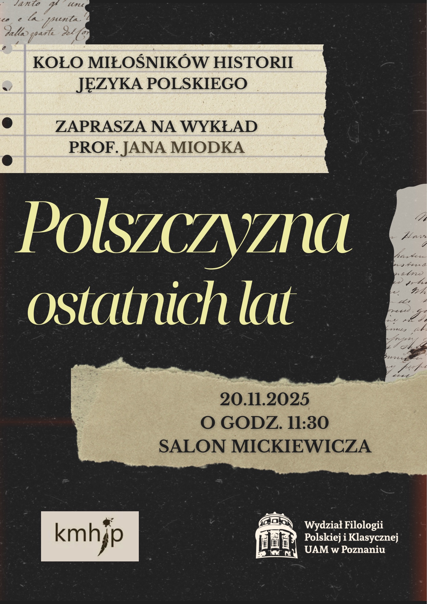 Wszystkie informacje z plakatu znajdują się w treści komunikatu.