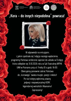 Wszystkie informacje z plakatu znajdują się w treści komunikatu.