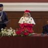 Dziekan WFPiK wita Rektor UAM.