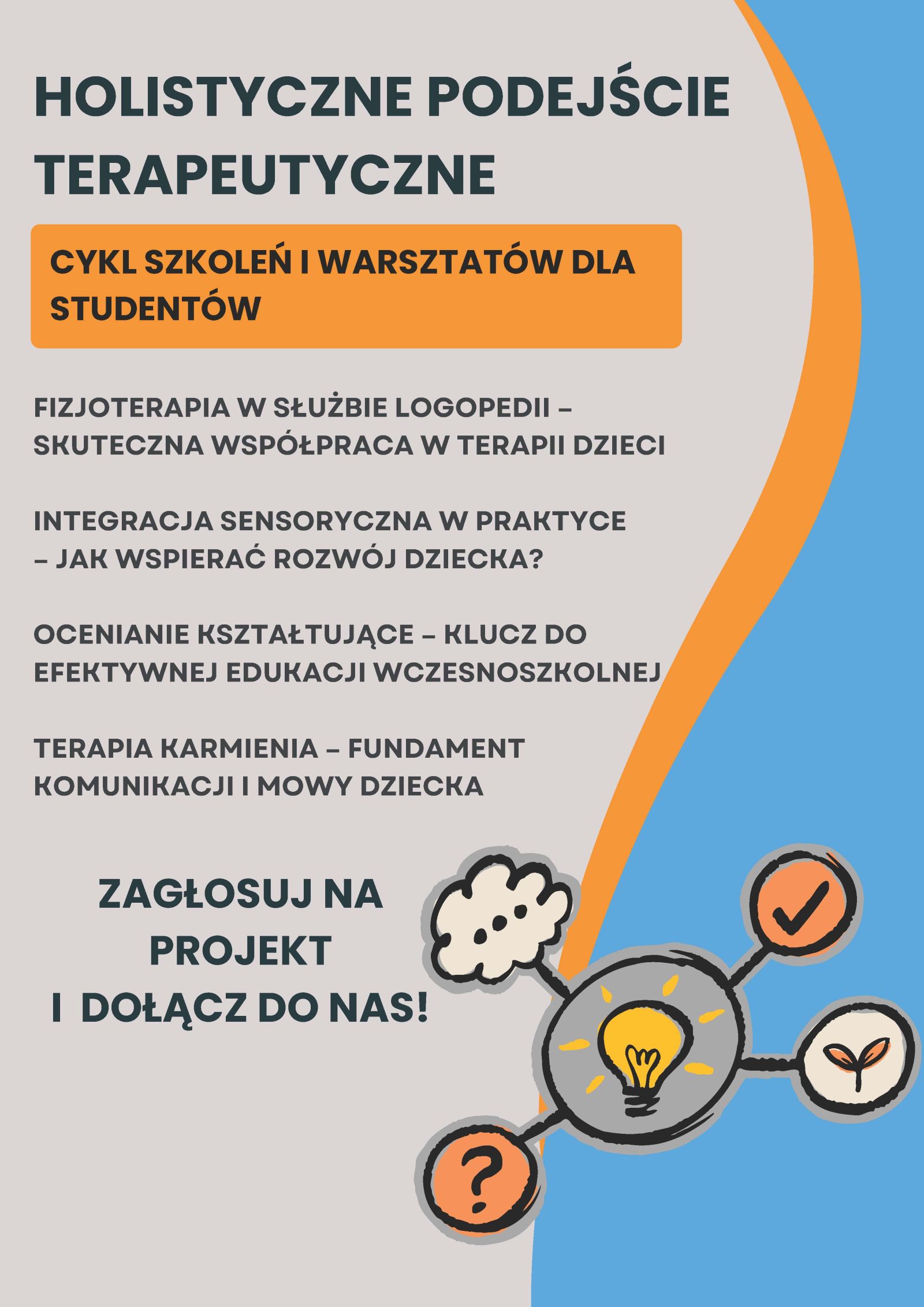 Plakat promujący projekt 