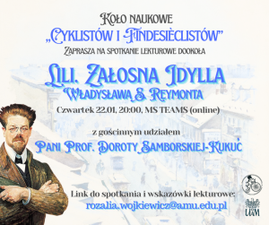 Wszystkie informacje z plakatu znajdują się w treści komunikatu.